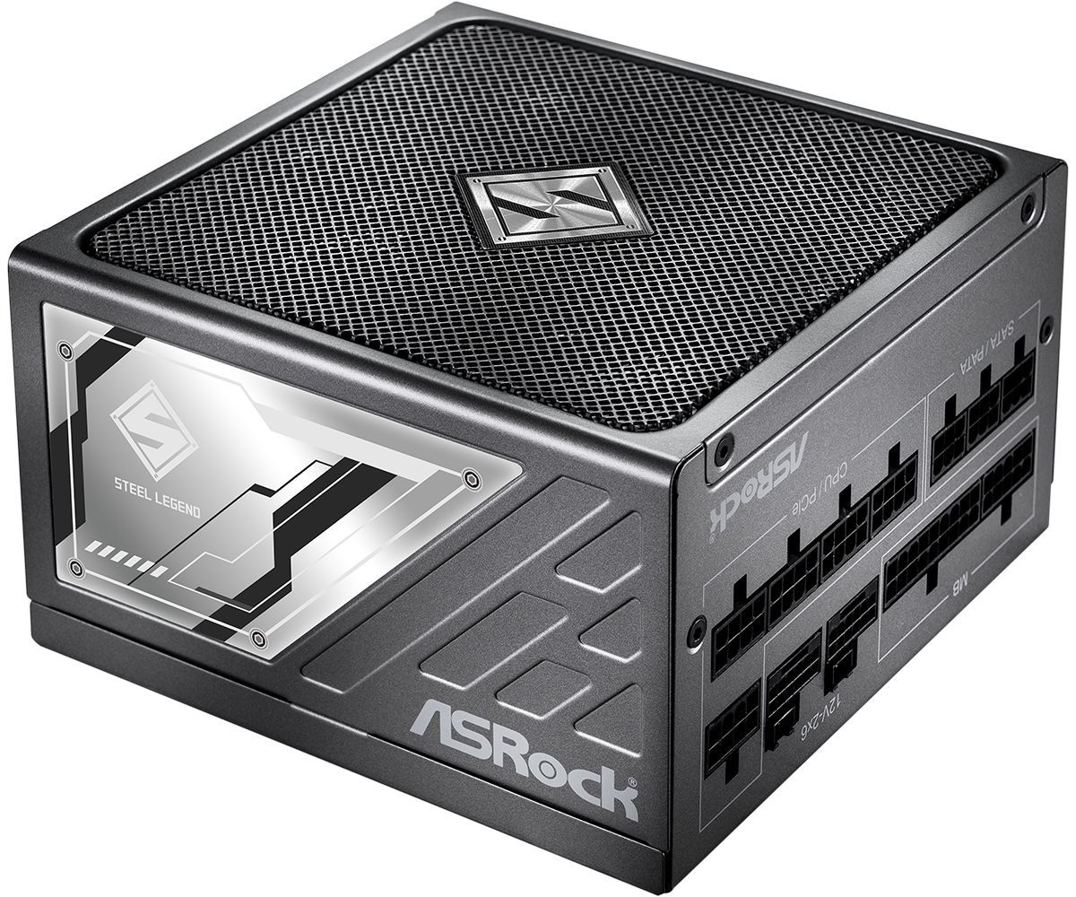 ASRock 1200W 80+ Platinum Steel Legend SL-1200P ASRock 1200W 80+ Platinum Steel Legend SL-1200P