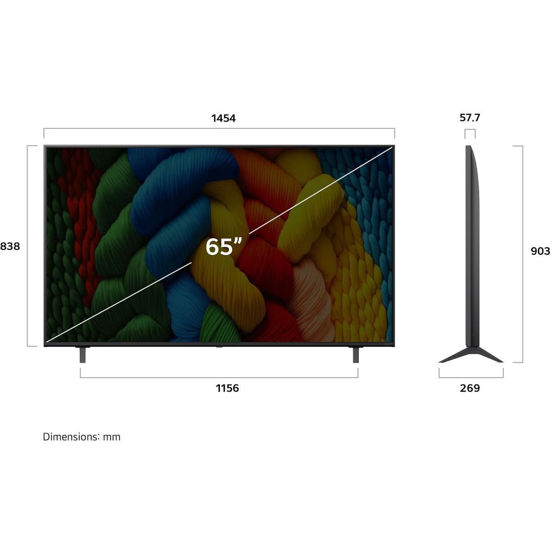 LG 65" 65NANO80A3B LED Smart LG 65" 65NANO80A3B LED Smart