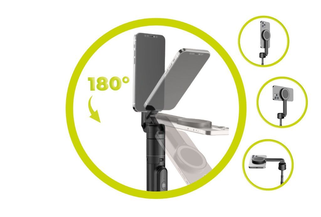 Mobile Origin Magnetic Selfie Stick Tripod S2 Black Mobile Origin Magnetic Selfie Stick Tripod S2 Black
