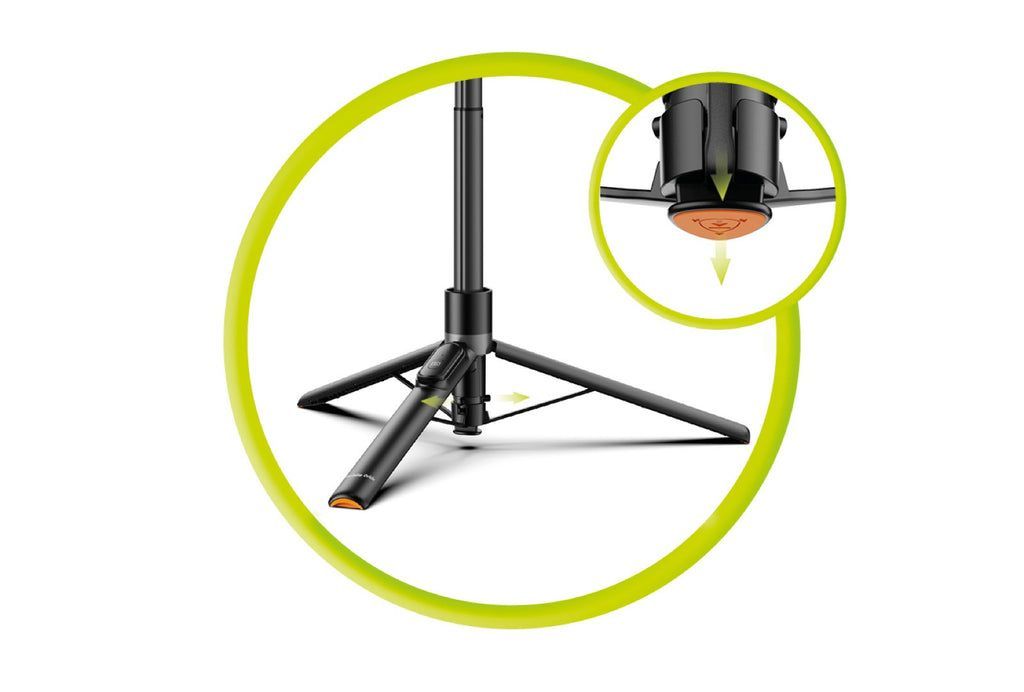 Mobile Origin Magnetic Selfie Stick Tripod S2 Black Mobile Origin Magnetic Selfie Stick Tripod S2 Black