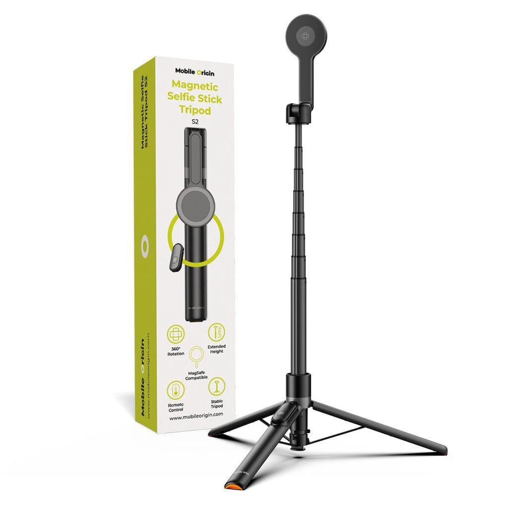 Mobile Origin Magnetic Selfie Stick Tripod S2 Black Mobile Origin Magnetic Selfie Stick Tripod S2 Black