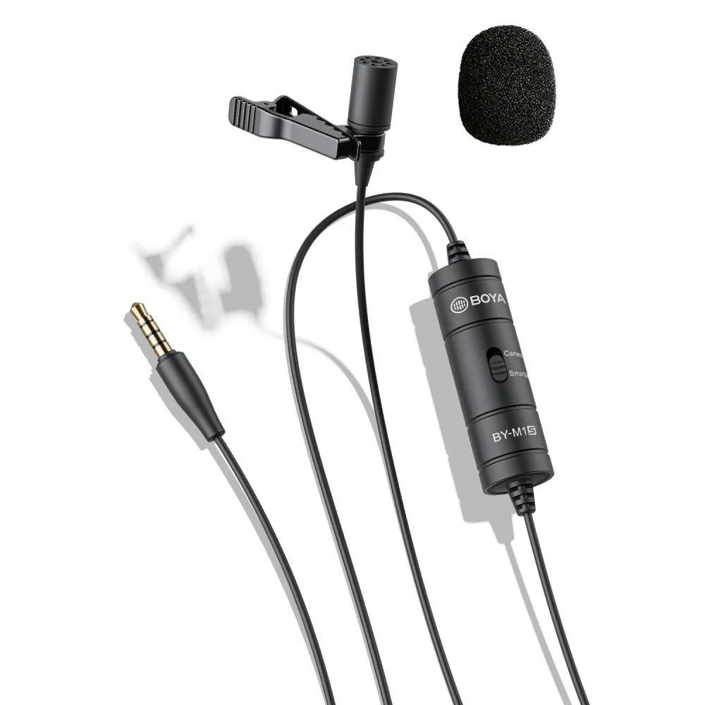 BOYA BY-M1S Microphone Black BOYA BY-M1S Microphone Black