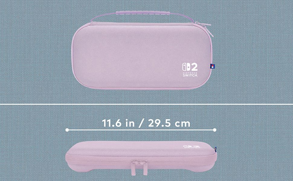 Hori Slim Tough Pouch case for Nintendo Switch 2 Lavender