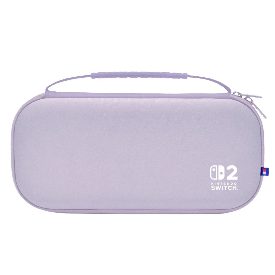 Hori Slim Tough Pouch case for Nintendo Switch 2 Lavender