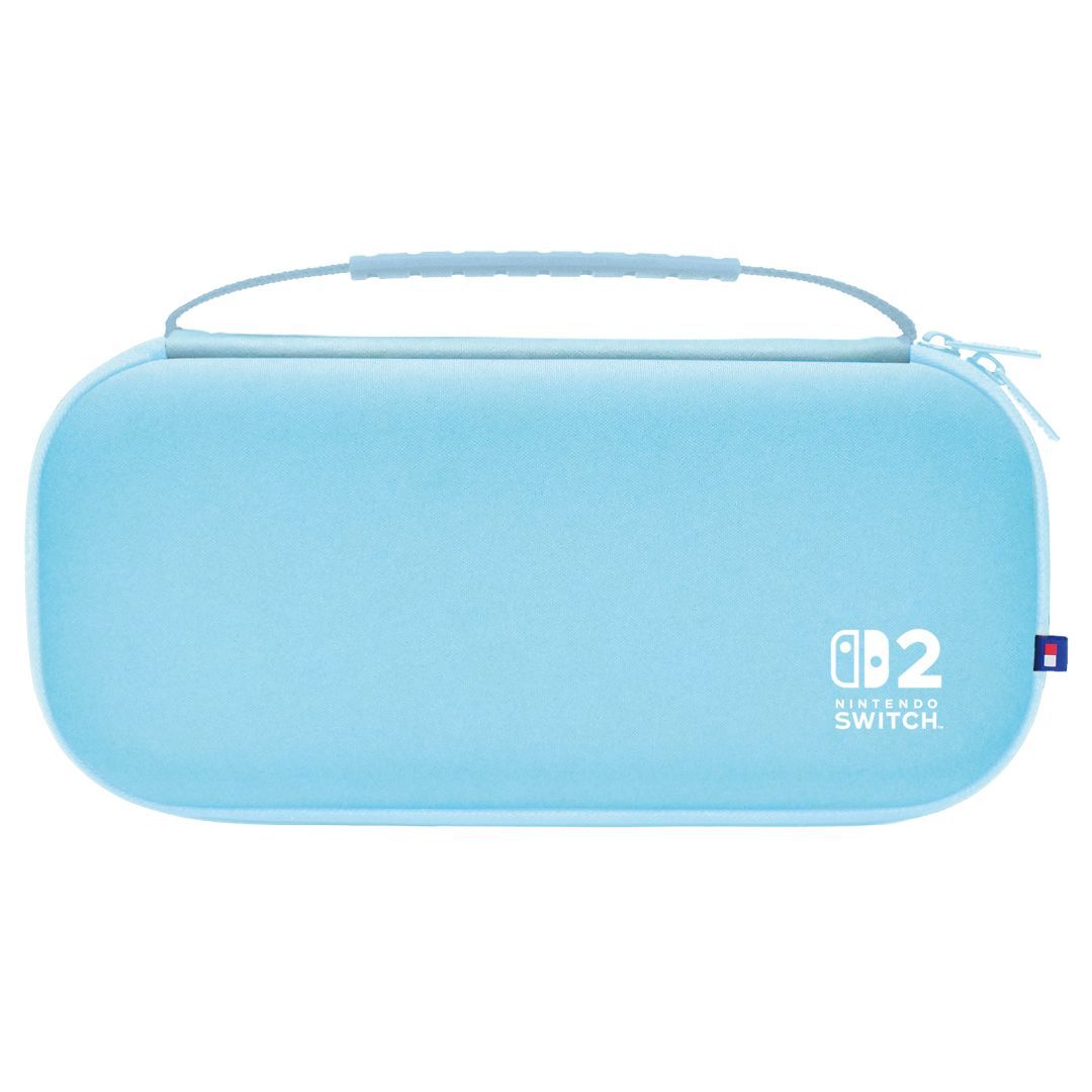 Hori Slim Tough Pouch case for Nintendo Switch 2 Light Blue