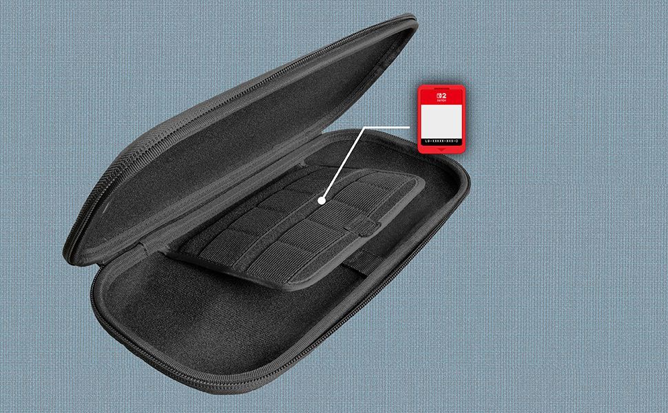 Hori Slim Tough Pouch case for Nintendo Switch 2 Black