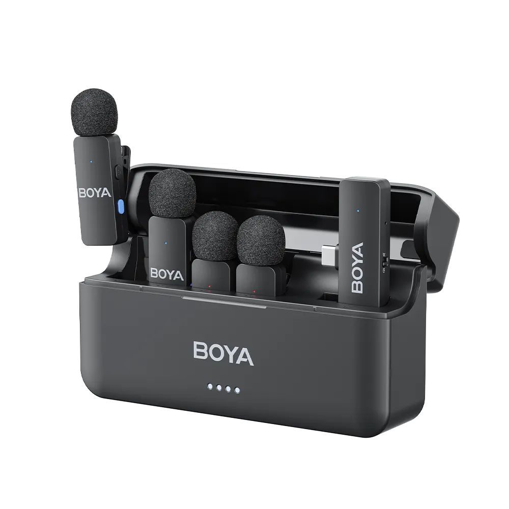 BOYA BY-V4 Wireless Microphone Black BOYA BY-V4 Wireless Microphone Black