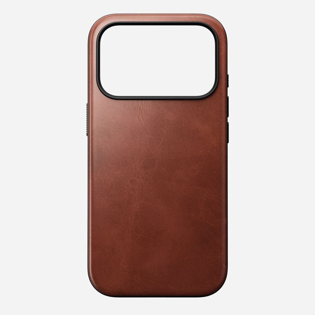 Nomad Modern Horween Leather Case for iPhone 17 Pro Olde Dublin Nomad Modern Horween Leather Case for iPhone 17 Pro Olde Dublin