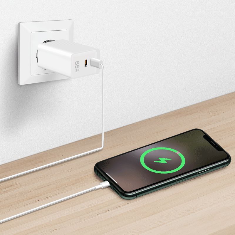 Logilink USB-C charger 2xUSB-C (PD 3.0/QC 4.0) 65W White Logilink USB-C charger 2xUSB-C (PD 3.0/QC 4.0) 65W White