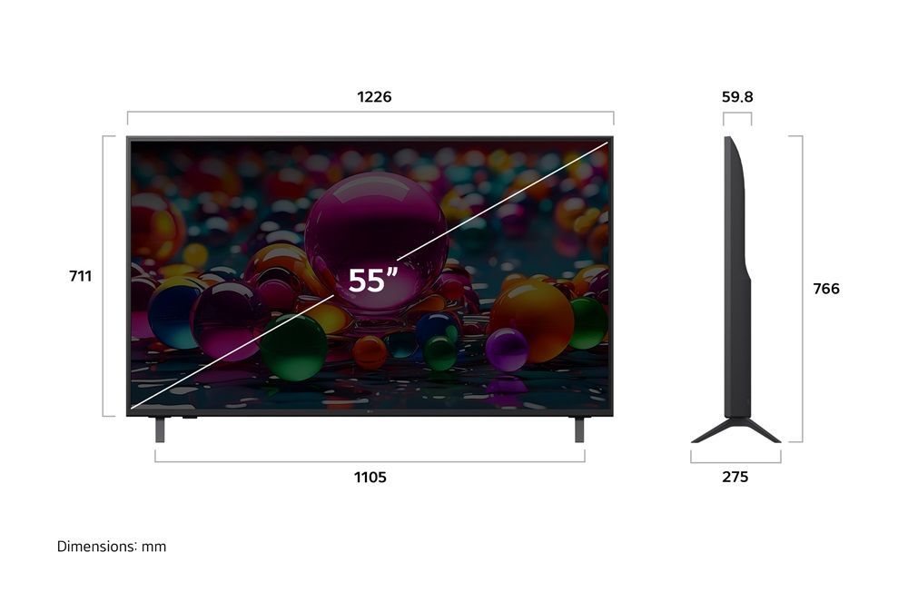 LG 55" 55UA75003LA LED Smart LG 55" 55UA75003LA LED Smart