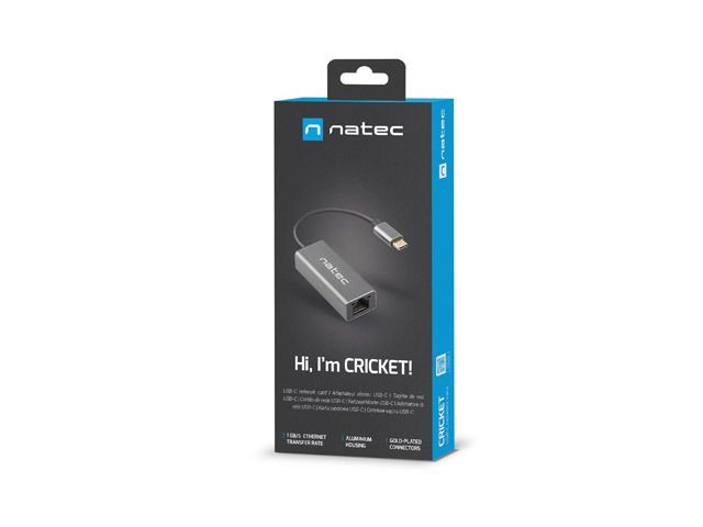 natec Cricket Black