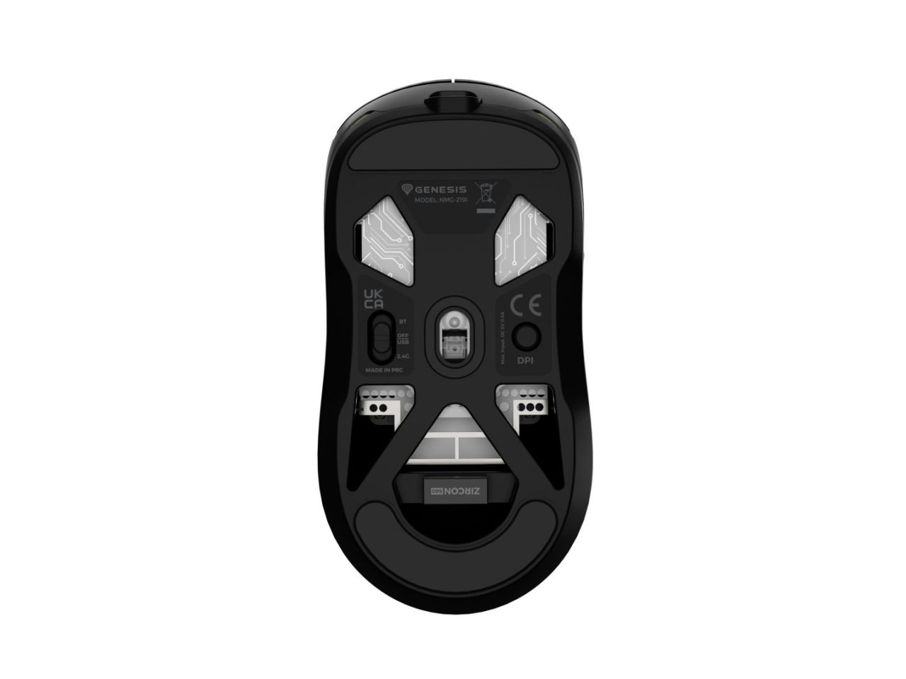 Genesis Zircon 660 Gaming Mouse Black Genesis Zircon 660 Gaming Mouse Black