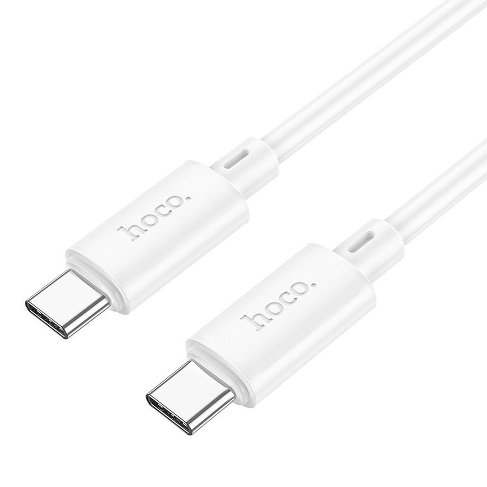 Hoco X88 Gratified USB-C to USB-C charging data cable 1m White Hoco X88 Gratified USB-C to USB-C charging data cable 1m White