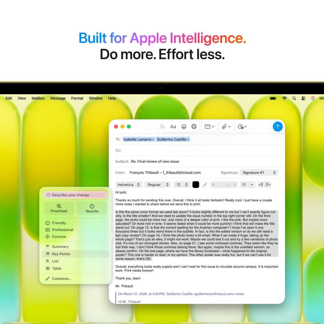 Apple MacBook Neo 13" (2026) Citrus Apple MacBook Neo 13" (2026) Citrus