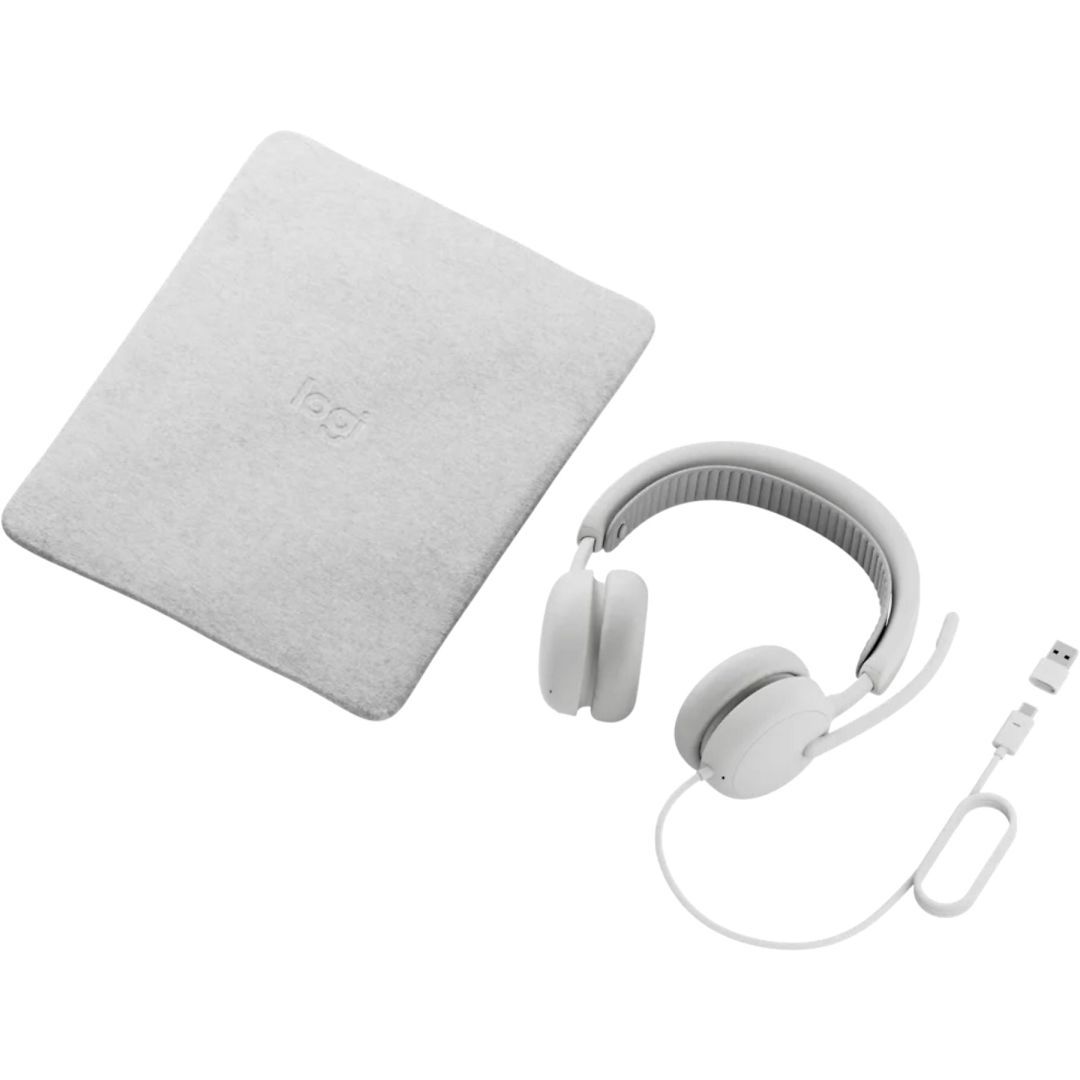 Logitech Zone Wired 2 Headset White