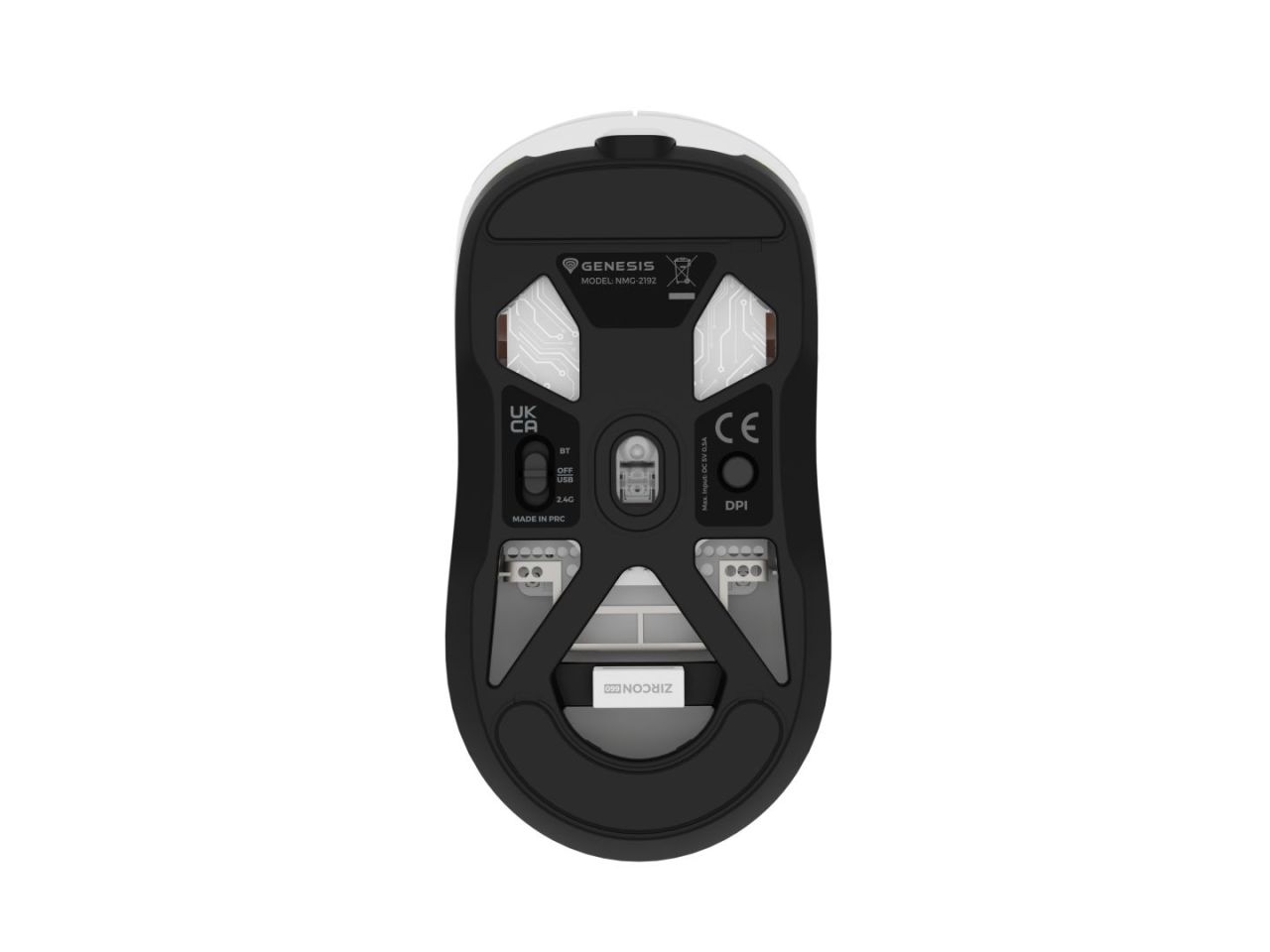 Genesis Zircon 660 Gaming Mouse White Genesis Zircon 660 Gaming Mouse White
