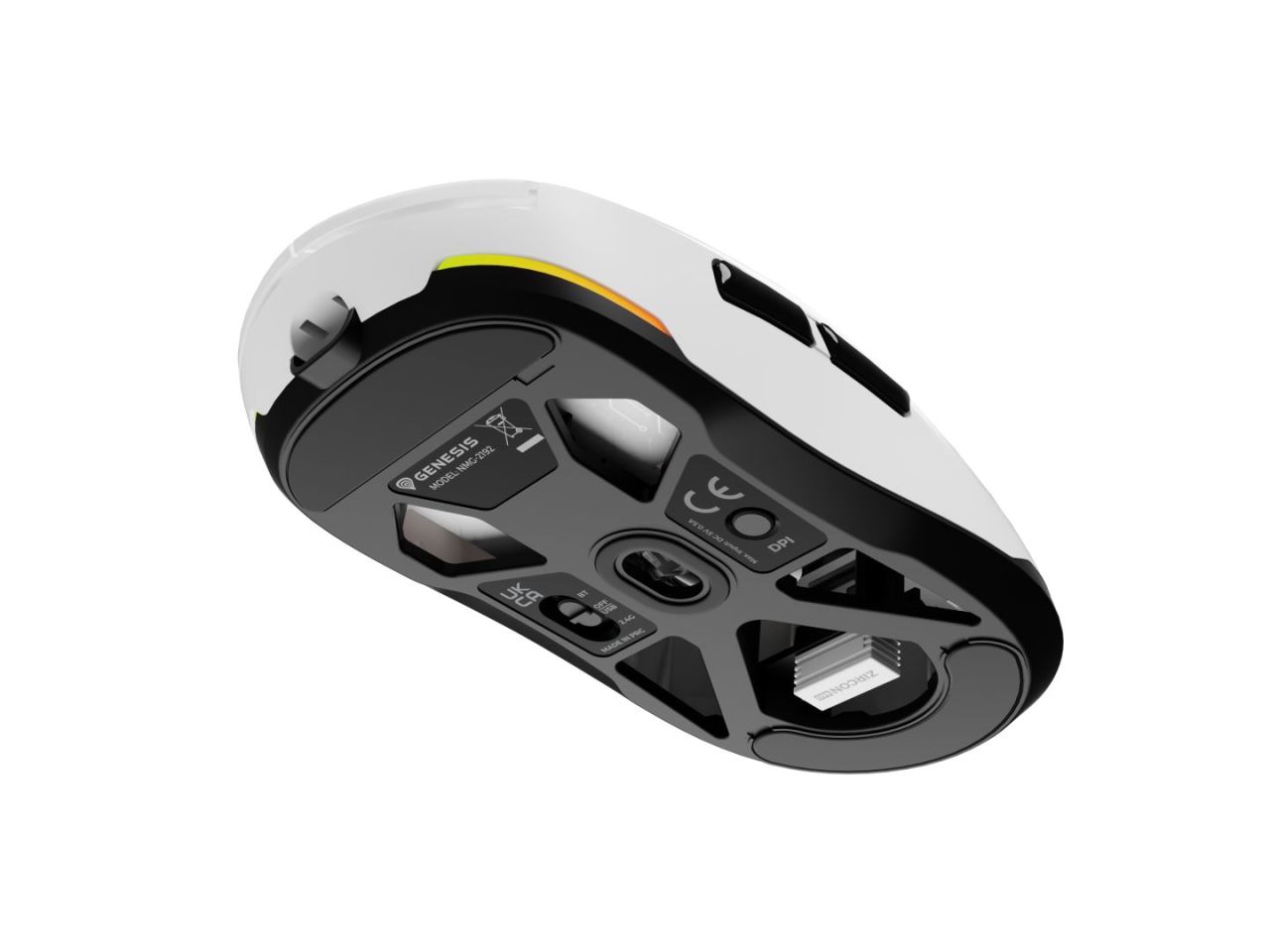 Genesis Zircon 660 Gaming Mouse White Genesis Zircon 660 Gaming Mouse White