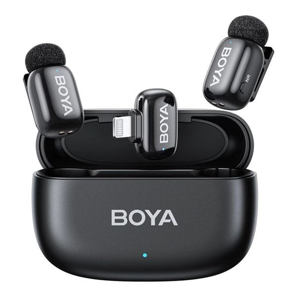 BOYA MINI 2-03 Wireless Microphone Black BOYA MINI 2-03 Wireless Microphone Black