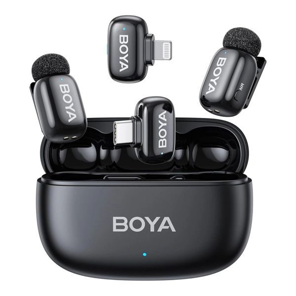 BOYA MINI 2-01 Wireless Microphone Black BOYA MINI 2-01 Wireless Microphone Black