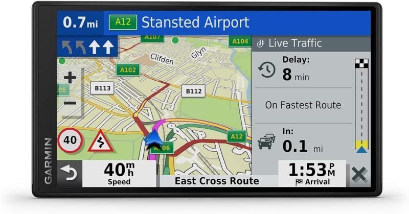 Garmin DriveSmart 55 & Live Traffic 5,5" WiFi/Bluetooth Európa Térképpel Garmin DriveSmart 55 & Live Traffic 5,5" WiFi/Bluetooth Európa Térképpel