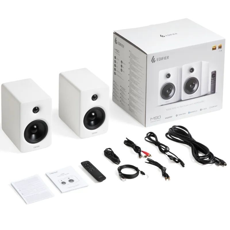 Edifier M90 Compact Active Speaker White Edifier M90 Compact Active Speaker White