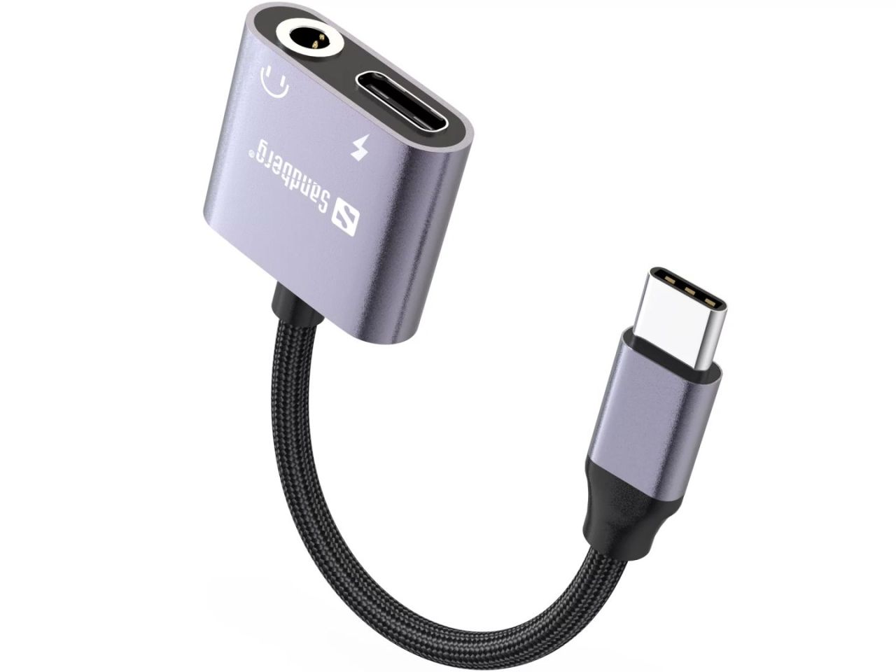 Sandberg USB-C Audio Adapter PD65W Sandberg USB-C Audio Adapter PD65W