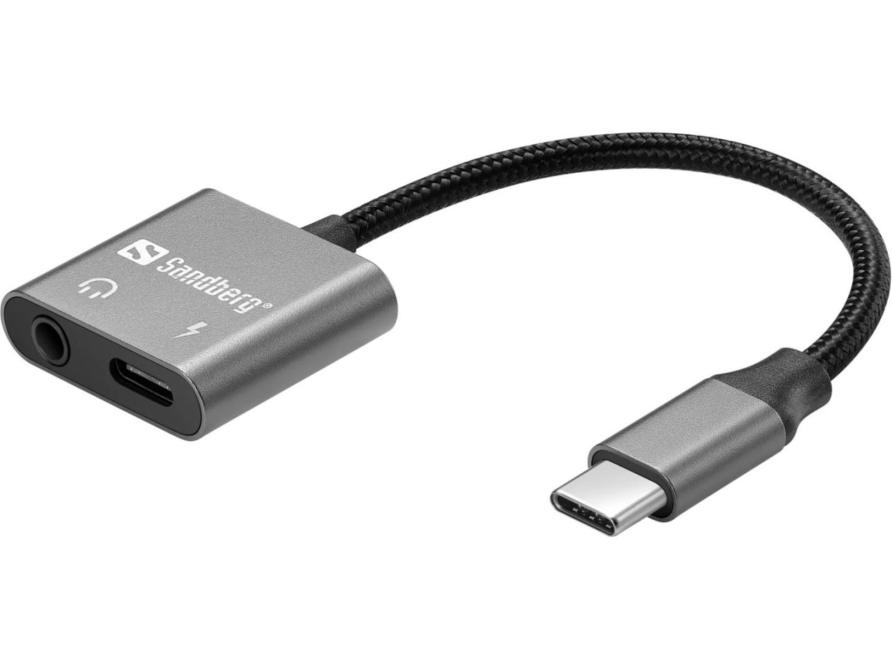 Sandberg USB-C Audio Adapter PD65W Sandberg USB-C Audio Adapter PD65W