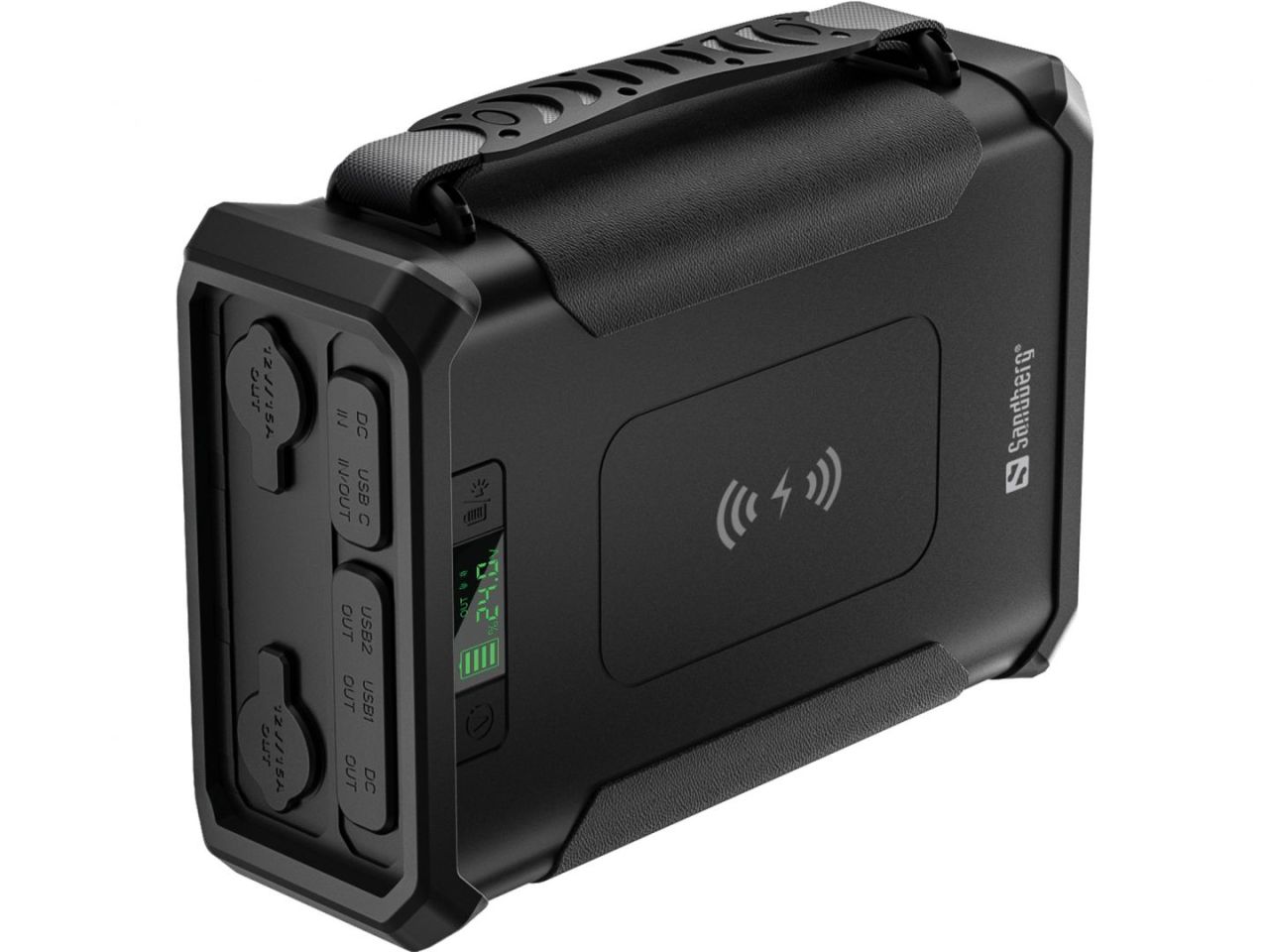Sandberg Survivor Powerbank 8in1 96000 96000mAh PowerBank Black Sandberg Survivor Powerbank 8in1 96000 96000mAh PowerBank Black