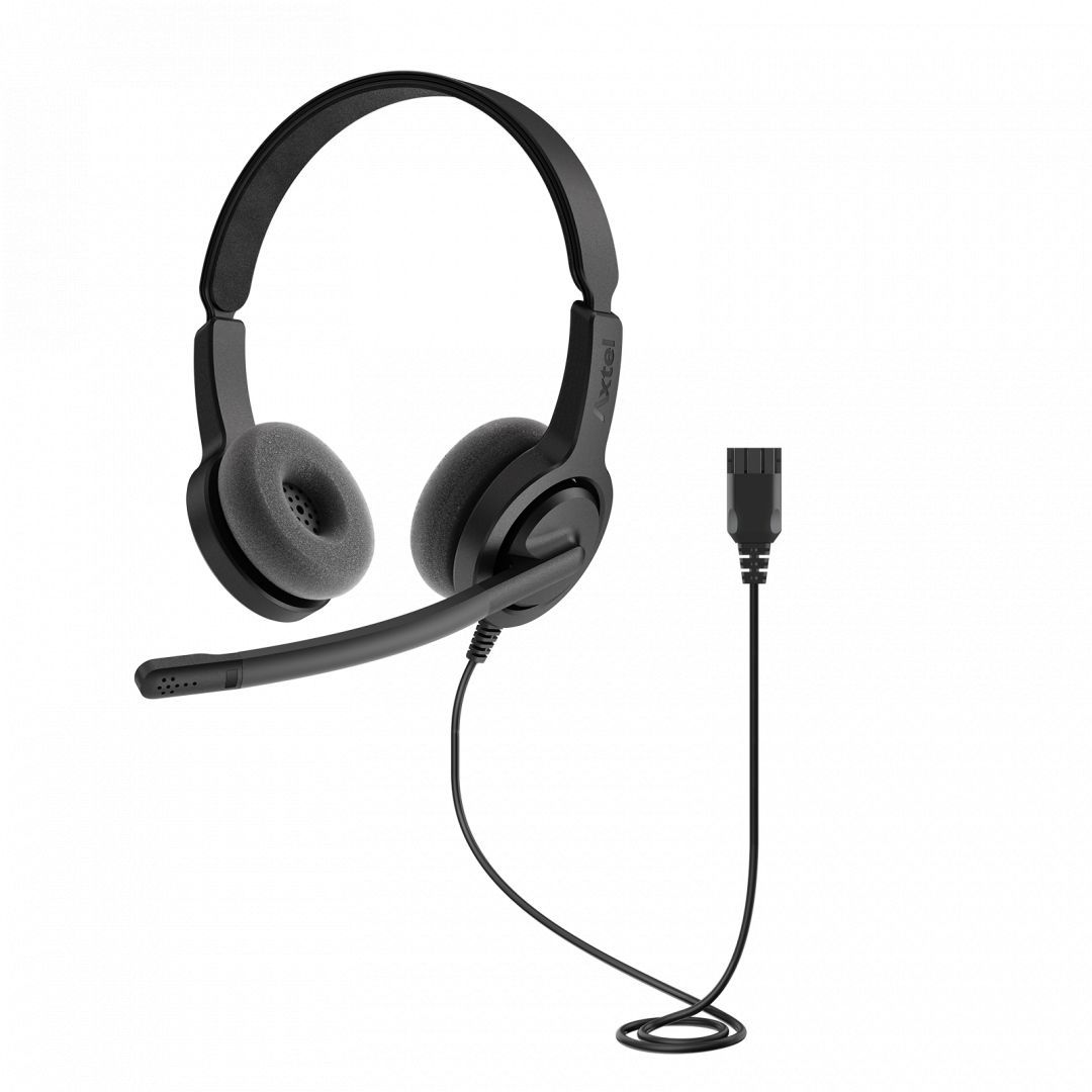 Axtel Voice 28 HD duo NC Headset Black Axtel Voice 28 HD duo NC Headset Black