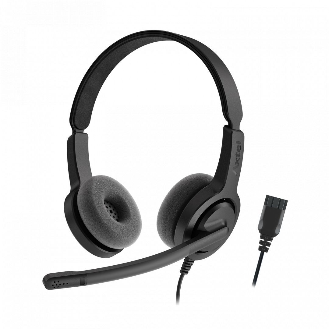 Axtel Voice 28 HD duo NC Headset Black Axtel Voice 28 HD duo NC Headset Black
