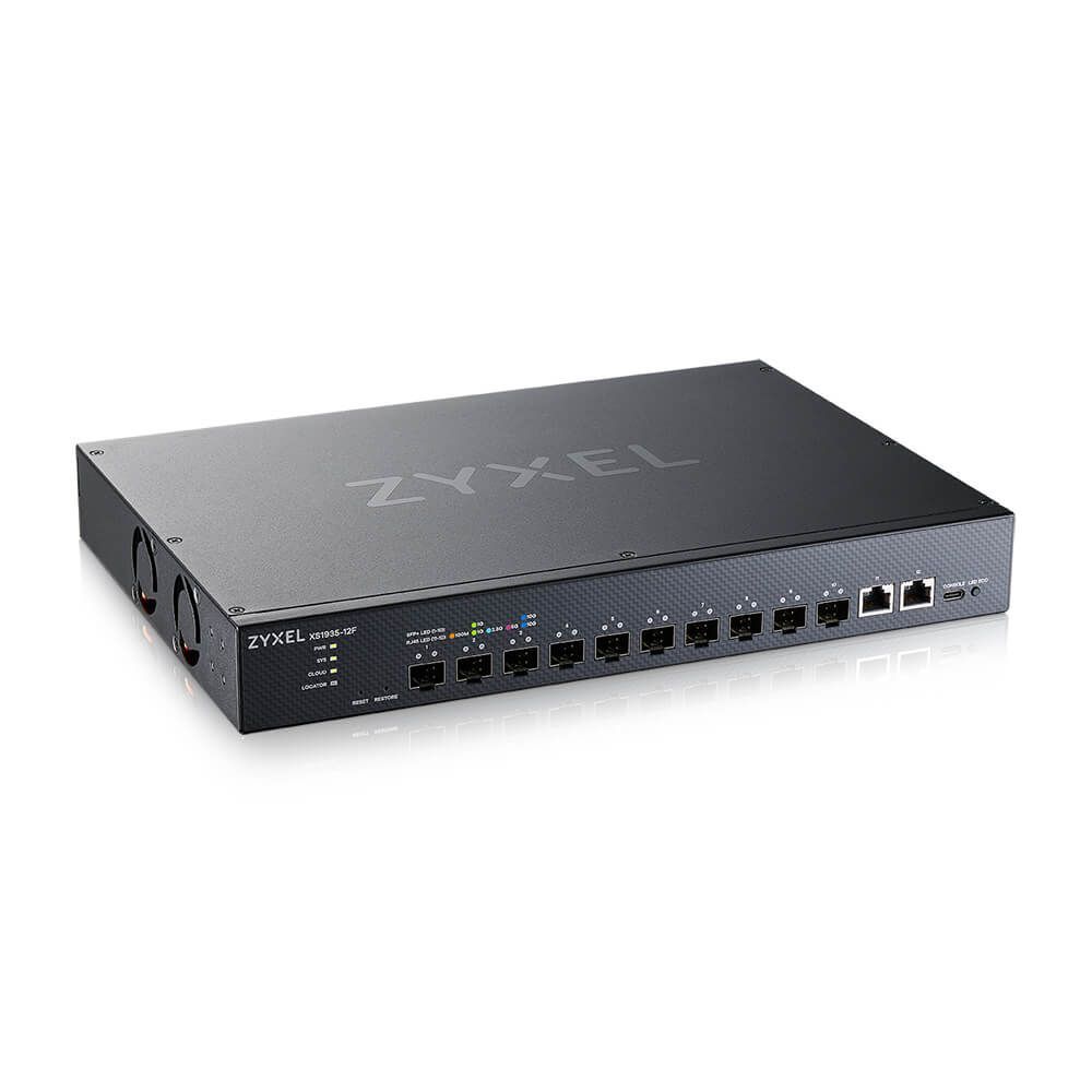 ZyXEL XS1935-12F 12-port 10G Multi-Gigabit Lite-L3 Smart Managed Switch