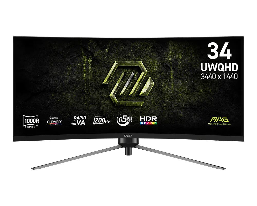 Msi 34" MAG 345CQRF E20 LED Curved Msi 34" MAG 345CQRF E20 LED Curved