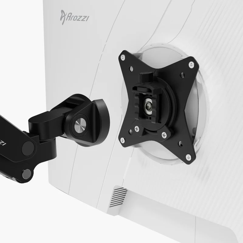 Arozzi Alzare Neo Single Gas Spring Monitor Arm Black Arozzi Alzare Neo Single Gas Spring Monitor Arm Black