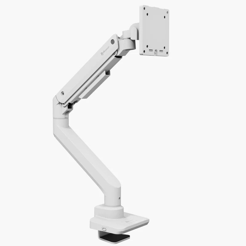 Arozzi Alzare Neo Pro Gas Spring Monitor Arm White Arozzi Alzare Neo Pro Gas Spring Monitor Arm White
