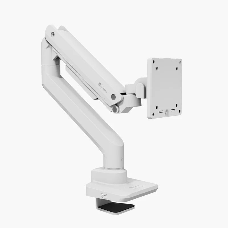 Arozzi Alzare Neo Pro Gas Spring Monitor Arm White Arozzi Alzare Neo Pro Gas Spring Monitor Arm White