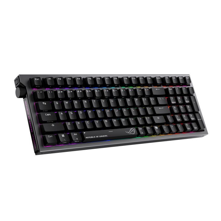 Asus ROG Strix Morph 96 Gaming Wireless Bluetooth Keyboard Black US Asus ROG Strix Morph 96 Gaming Wireless Bluetooth Keyboard Black US
