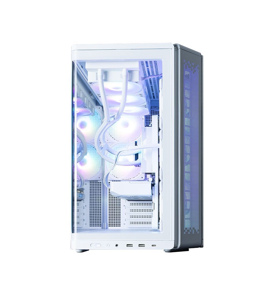 Zalman P60 Tempered Glass White Zalman P60 Tempered Glass White