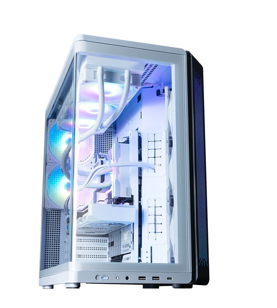 Zalman P60 Tempered Glass White Zalman P60 Tempered Glass White