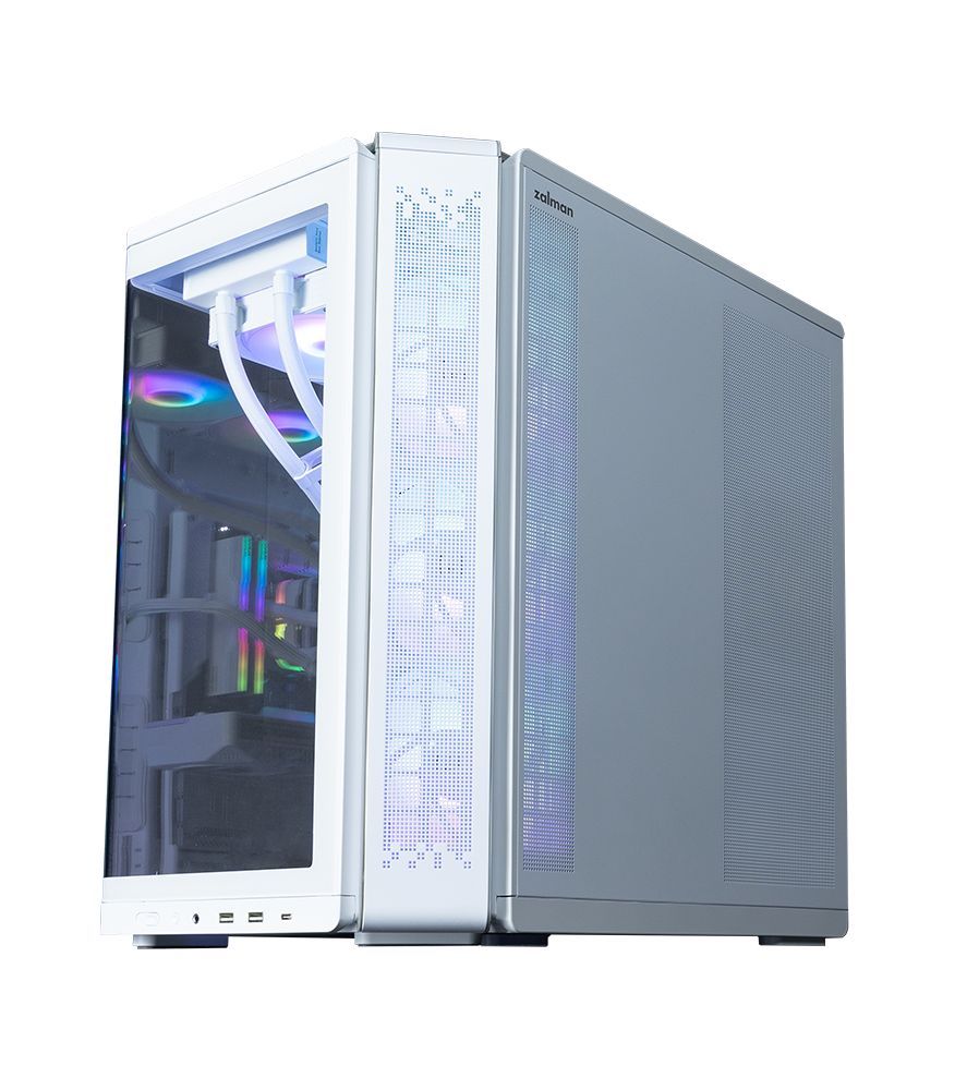 Zalman P60 Tempered Glass White Zalman P60 Tempered Glass White