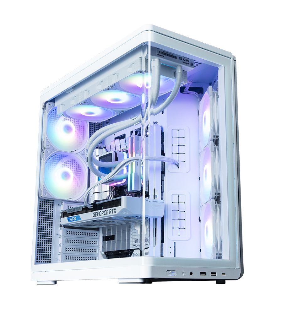 Zalman P60 Tempered Glass White Zalman P60 Tempered Glass White