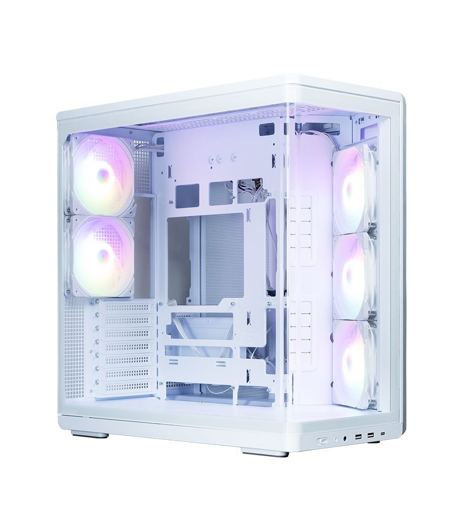 Zalman P60 Tempered Glass White Zalman P60 Tempered Glass White