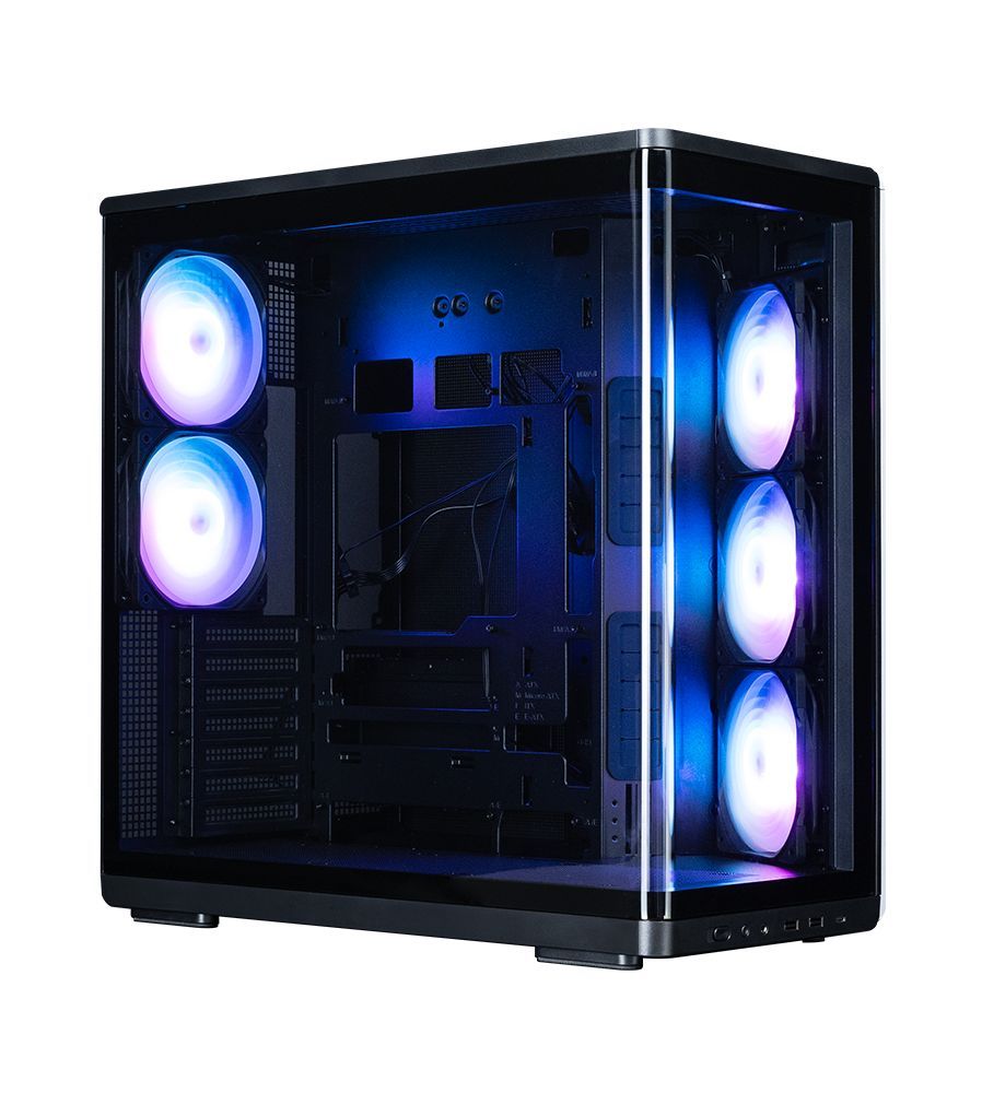 Zalman P60 Tempered Glass Black Zalman P60 Tempered Glass Black