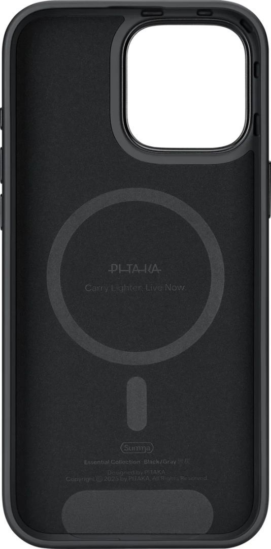 Pitaka Summa Case for iPhone 16 Pro Black/Grey
