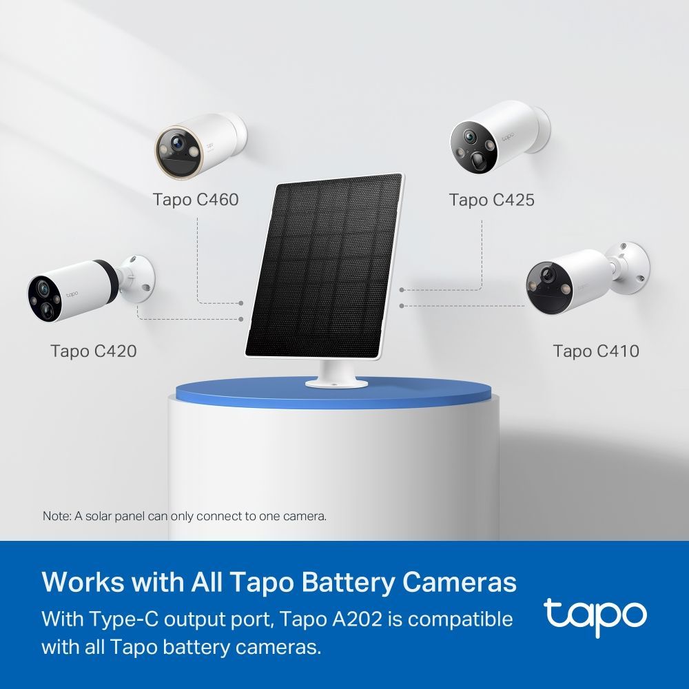 TP-Link Tapo A202 Solar Panel TP-Link Tapo A202 Solar Panel