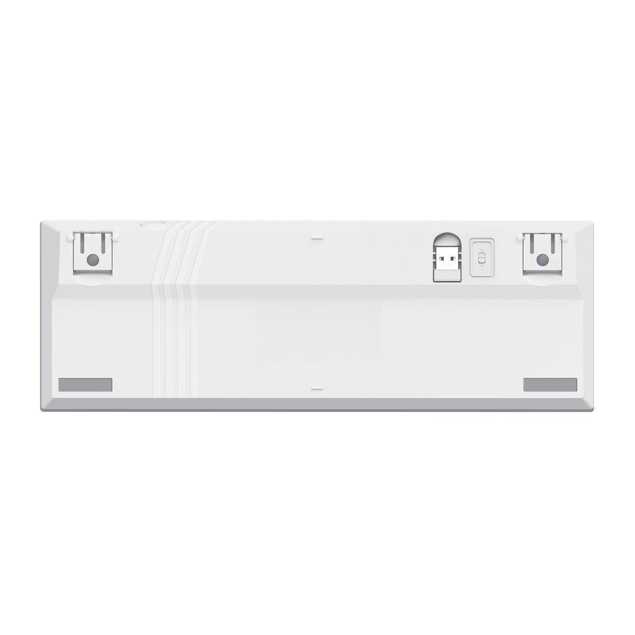 Trust GXT 873 Acira Mechanical Gaming Wireless Keyboard White US