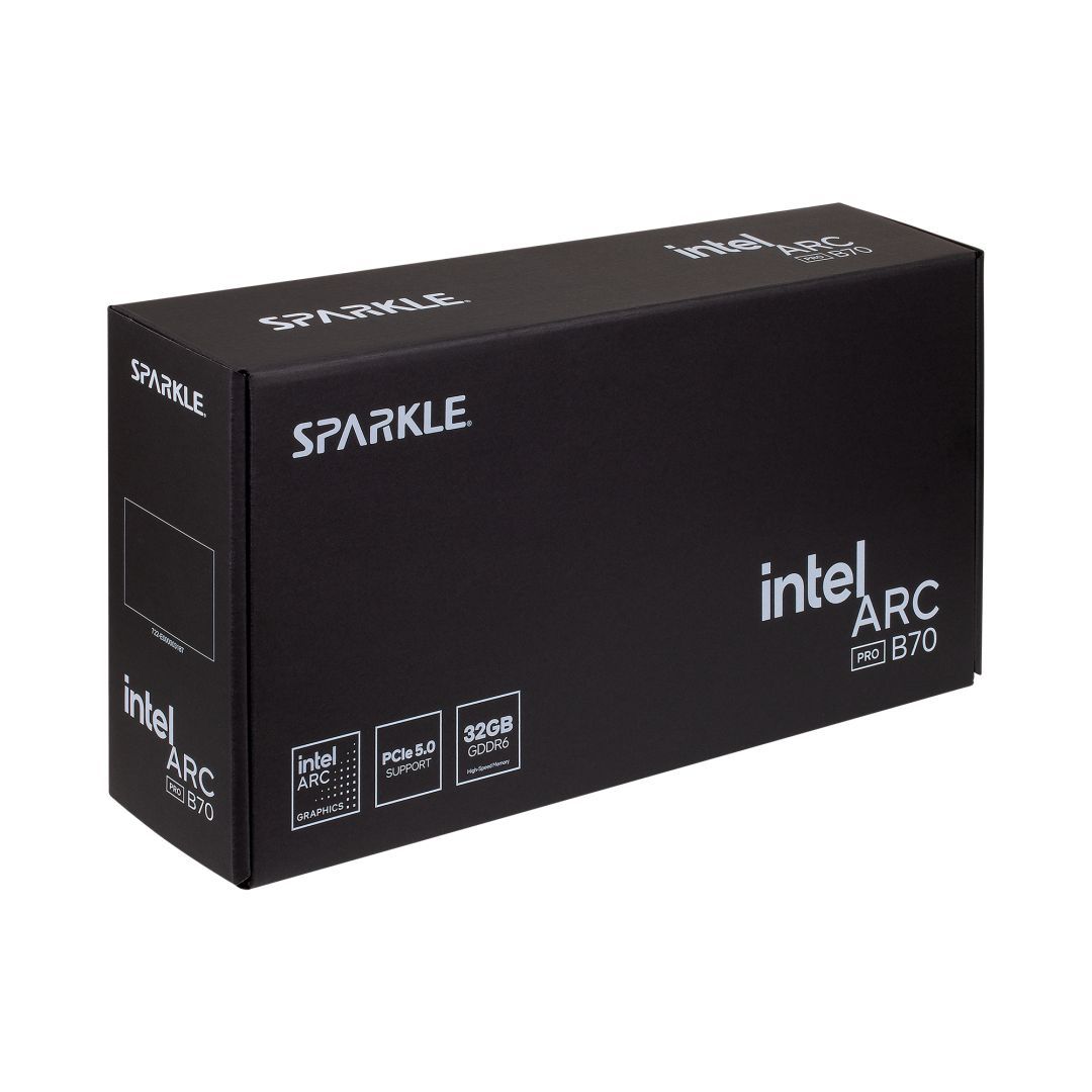 Sparkle Intel Arc Pro B70 Passive 32GB DDR6 Sparkle Intel Arc Pro B70 Passive 32GB DDR6