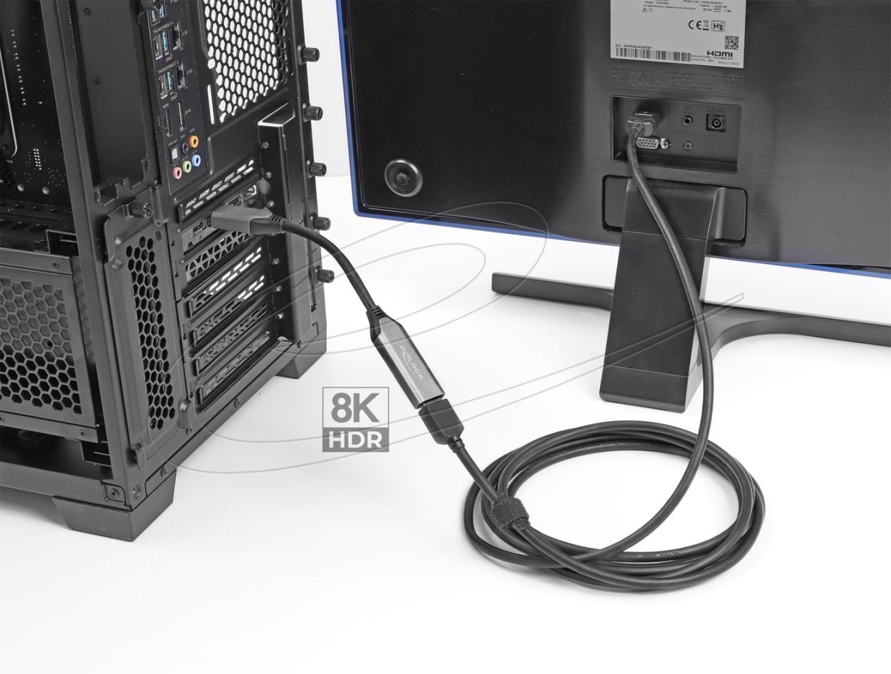 DeLock Active DisplayPort 1.4 to HDMI Adapter 8K with HDR function