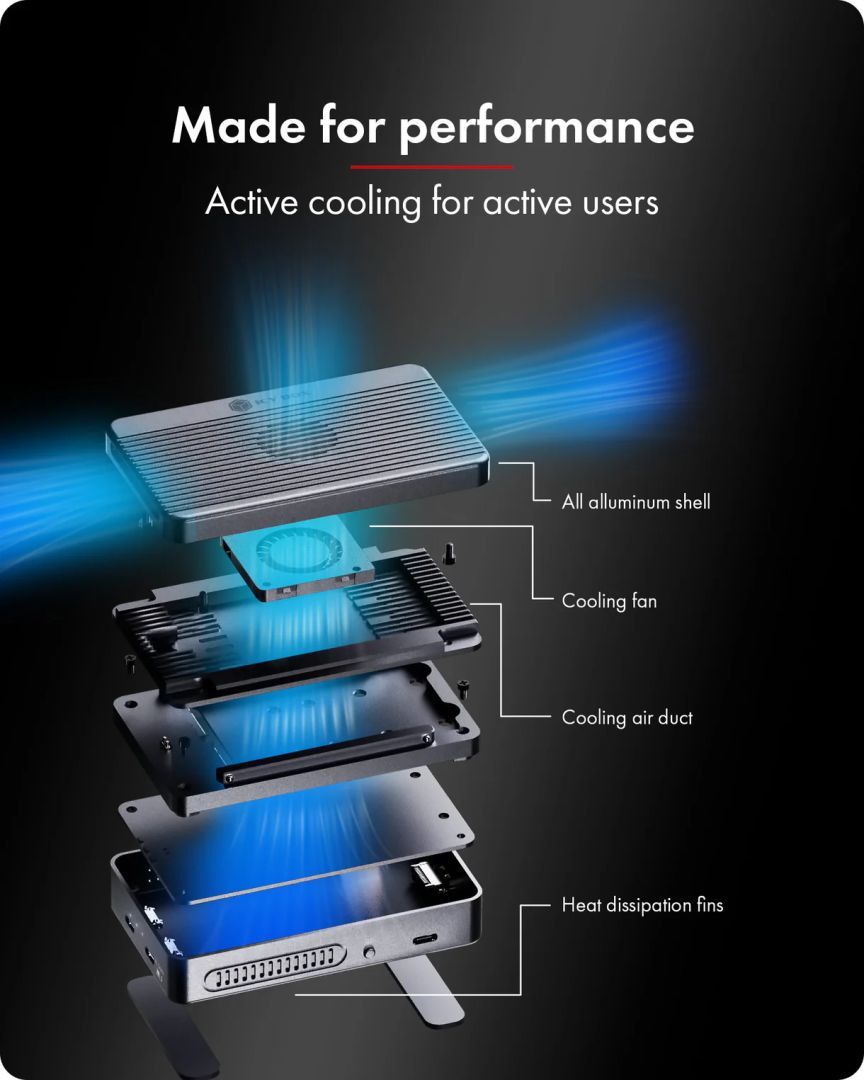 Raidsonic RAID & DockingStation for 2x M.2 NVMe SSD Raidsonic RAID & DockingStation for 2x M.2 NVMe SSD