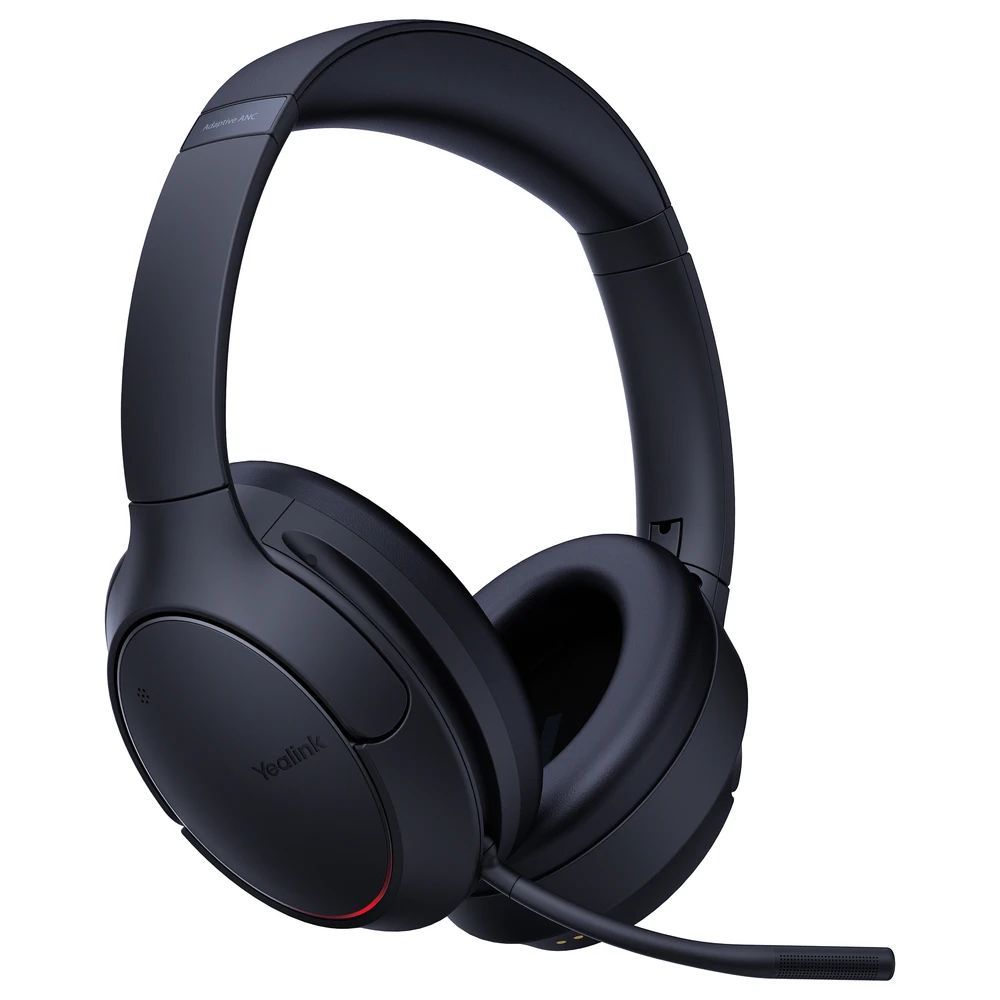Yealink BH78 USB-C/A Wireless Bluetooth Headset with Stand Black