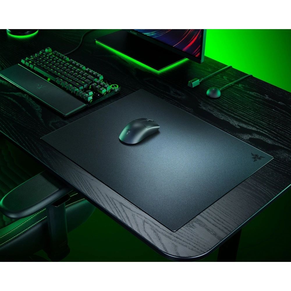 Razer Atlas Pro Ultra-Thin Premium Tempered Glass Gaming Egérpad Black Razer Atlas Pro Ultra-Thin Premium Tempered Glass Gaming Egérpad Black